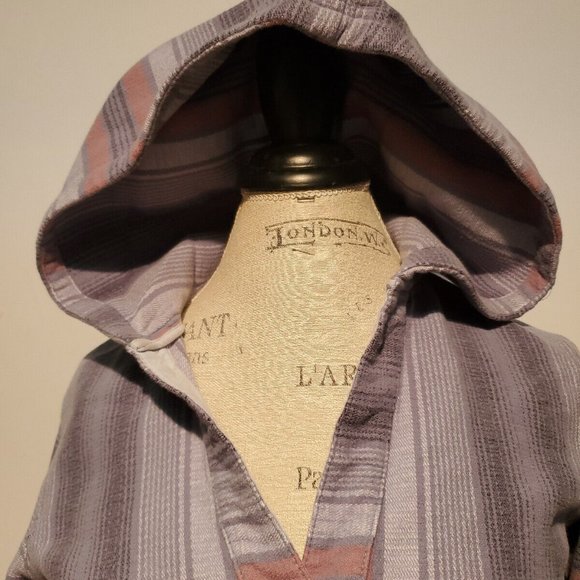 Pendleton Women’s 100% Cotton Surf Pullover Striped XXS Hoodie Hood Pocket - Picture 12 of 14